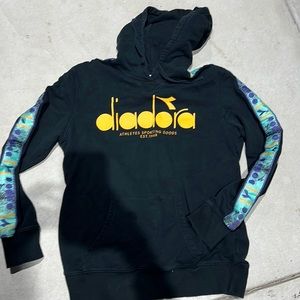 Diadora sweatshirt hoodie. Last chance!  Last reduction.